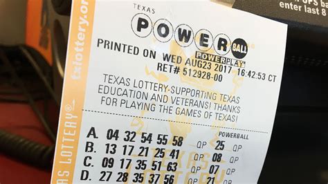 powerball tx